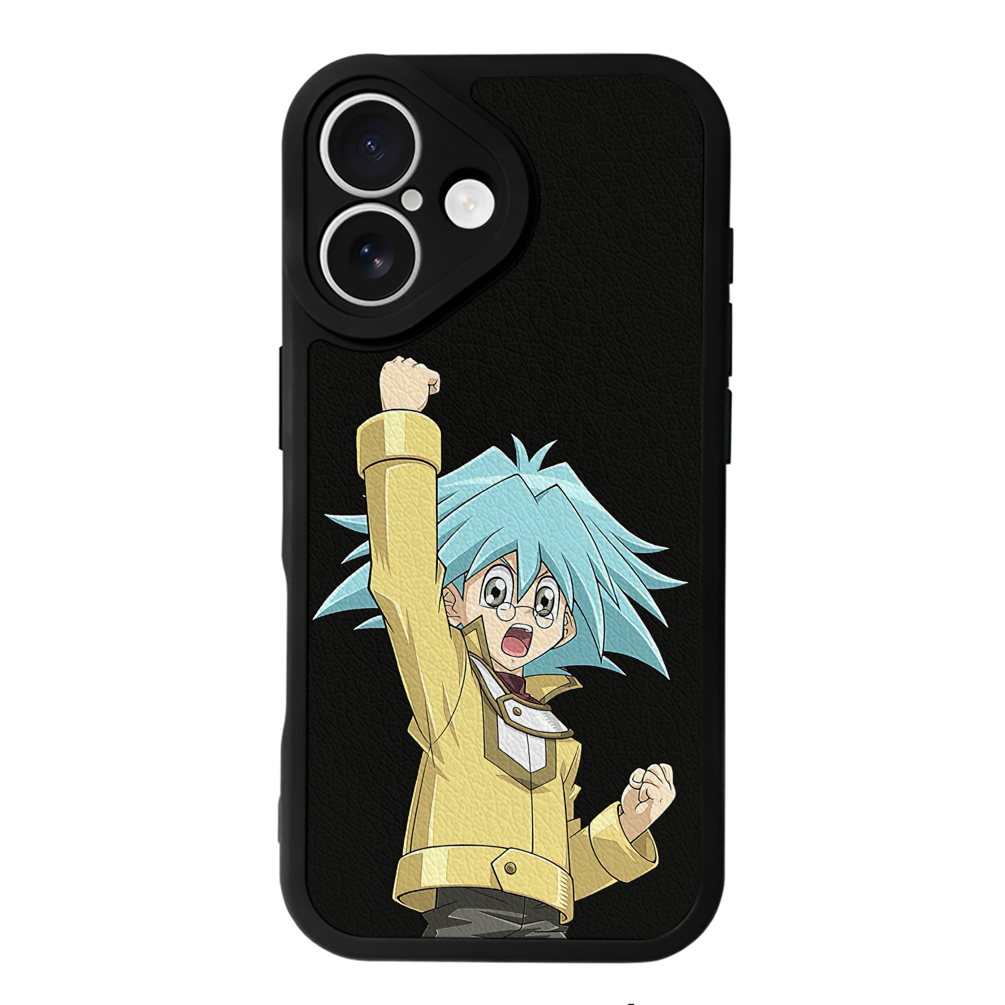 遊☆戯☆王 Yu-Gi-Oh! 【iPhone 16シリーズ対応】シリコンスマホケース（レザー調） 材質：シリコン